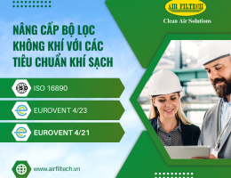 ​Lọc Không Khí – Nâng Cấp Ngay Dựa vào các Tiêu Chuẩn Khí Sạch