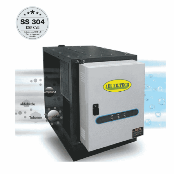 Lọc tĩnh điện ESP-H2-Auto (tự động rửa), cell SS304