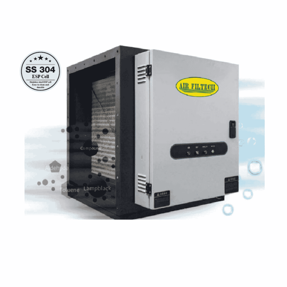 Lọc tĩnh điện ESP + UV: AFT-ESP-UV dòng H2, ESP Cell SS304