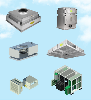 Thiết bị hộp HEPA cấp/thải