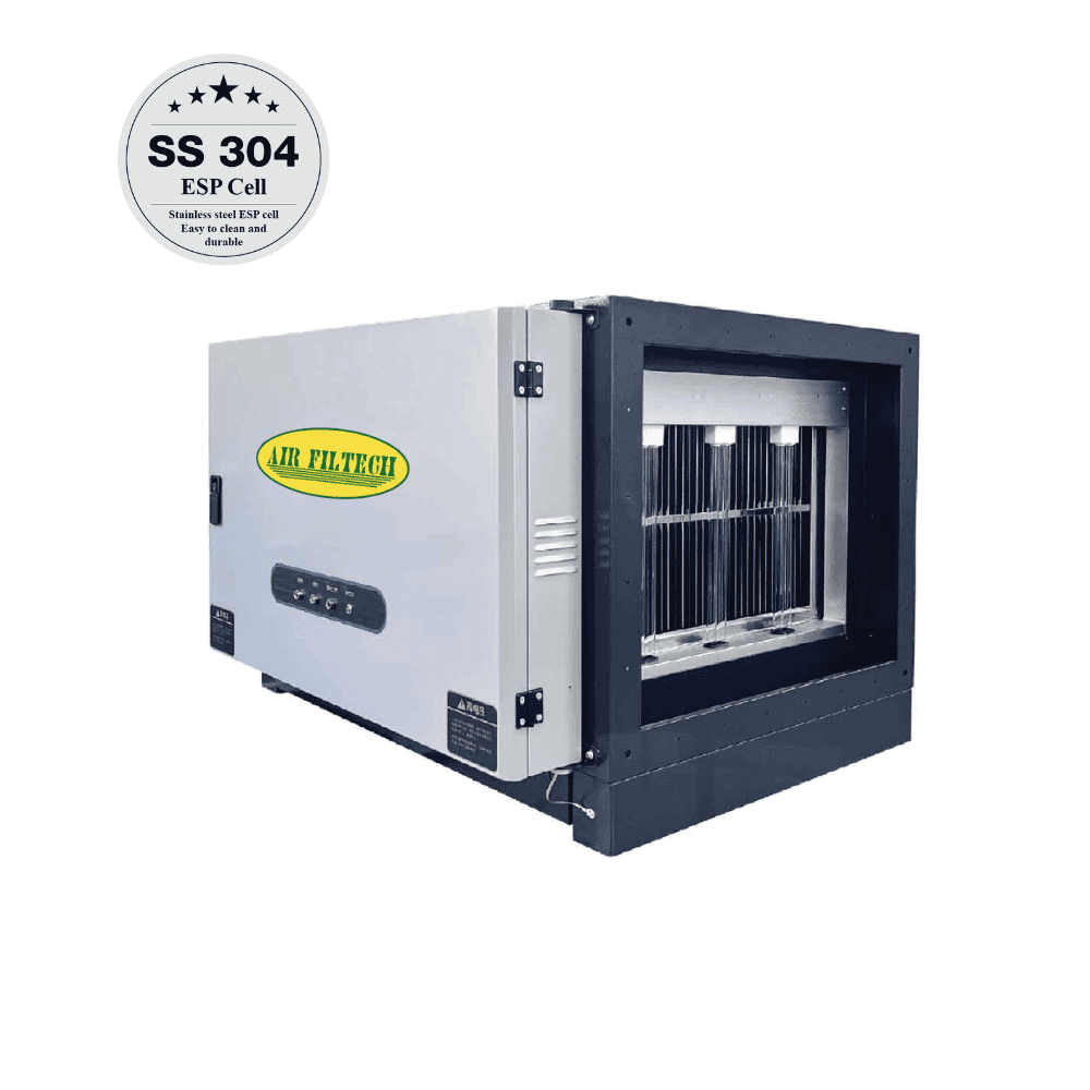 Lọc tĩnh điện ESP + UV: AFT-ESP-UV dòng HD, ESP Cell SS304